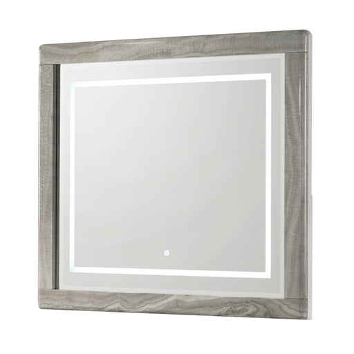 Jazz - LED Mirror With Touch Sensor Switch (Dresser Not Included) - White Matrix Furniture Group