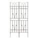 Metal Garden Trellis Rustproof For Climbing Plants Outdoor Flower Support Daily Nest