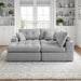 Corner Chaise L-Shaped Sectional Sofa Bed Home Essentials