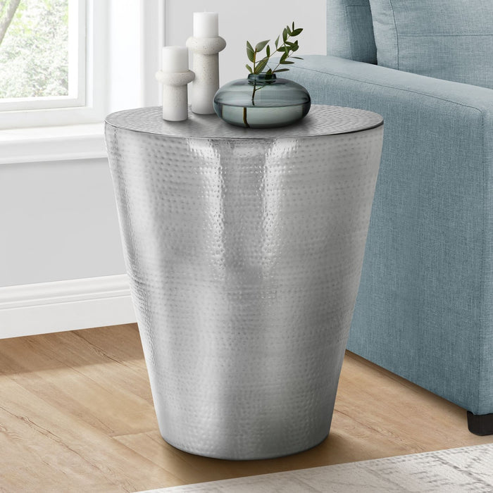 Drum Accent Side Table, Elegant Design 8th Street