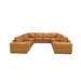 Upholstered Large Arms Sectional With Recliner Seats Home Essentials
