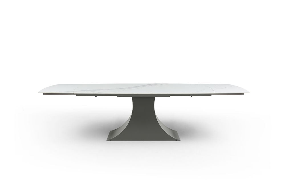 9437 - Dining Table - White / Black Extravaganza Collection
