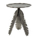 Leaf Side Table - Silver Home Essentials