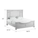 Queen Panel Bed - Gray - Wood Emerald Home