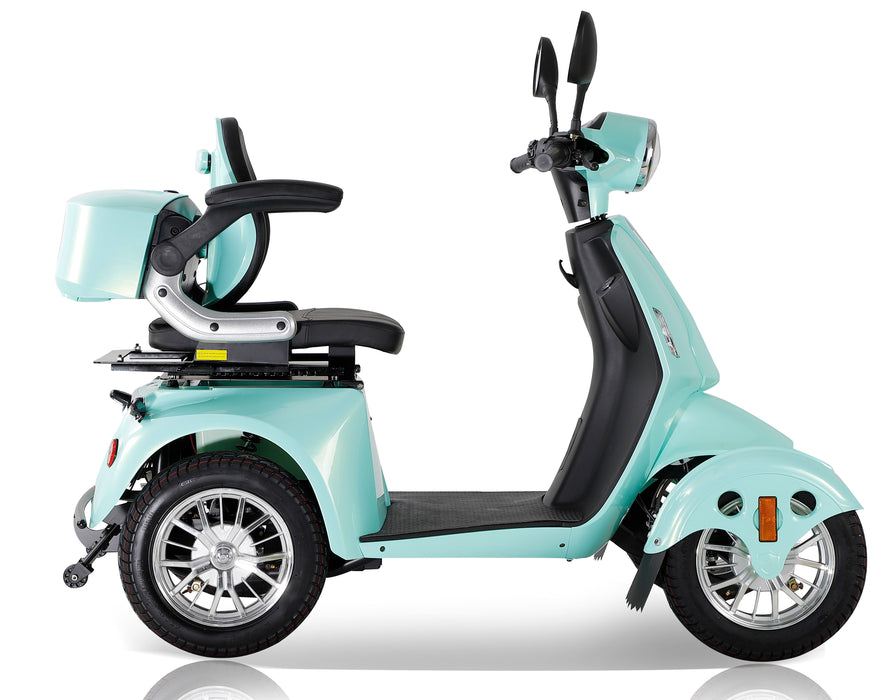 Fastest Mobility Scooter With Four Wheels For Adults And Seniors - Green
