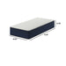 12" Medium Firm Euro Top Hybrid Cooling Gel Infused Pocket Spring And Memory Foam Mattress Daily Nest