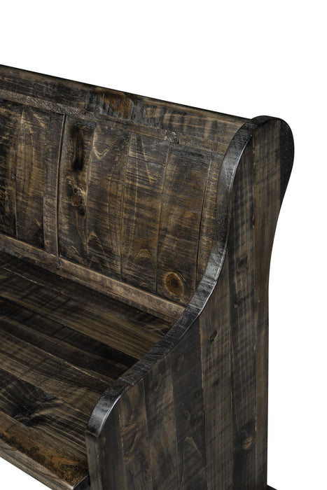 Bellamy - Bench With Back - Peppercorn Magnussen Furniture