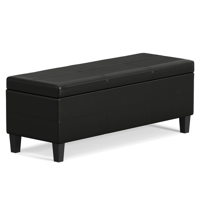 Afton - Large Storage Ottoman Bench Simpli-Home