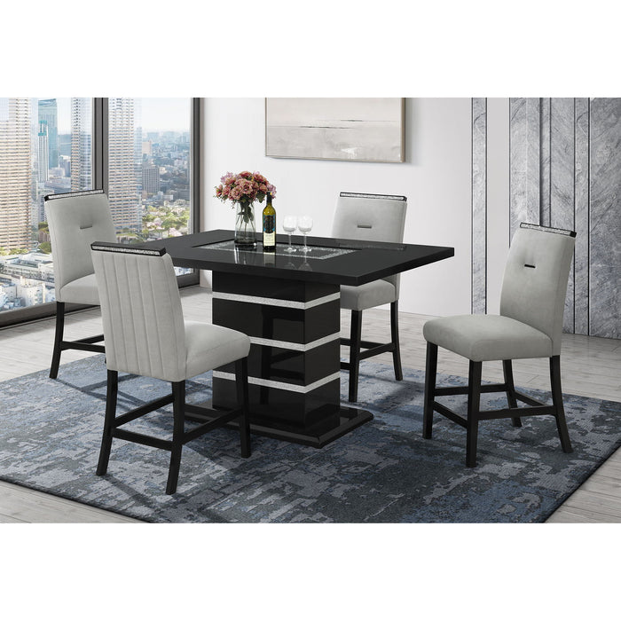 Ariya - Bar Table - Black Global Furniture USA