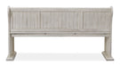 Bronwyn - Bench With Back - Alabaster Magnussen Furniture
