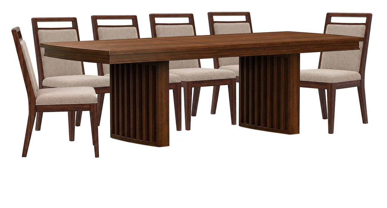 Reena - Extendable Trestle Dining Table Set Magnussen Furniture