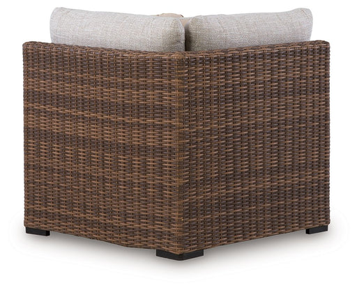 Dolan Creek - Corner With Cushion - Beige / Brown Signature Design by Ashley®