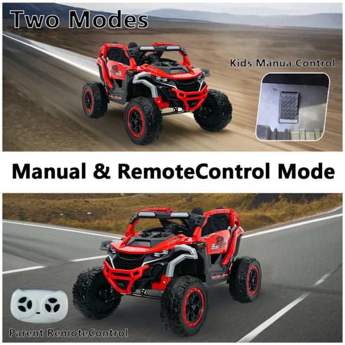 Ride On Kids Electric Truck With Remote Control, Front & Rear Suspension Daily Nest