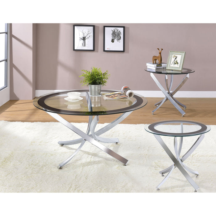 Connors - Round Table Set Furniture Max