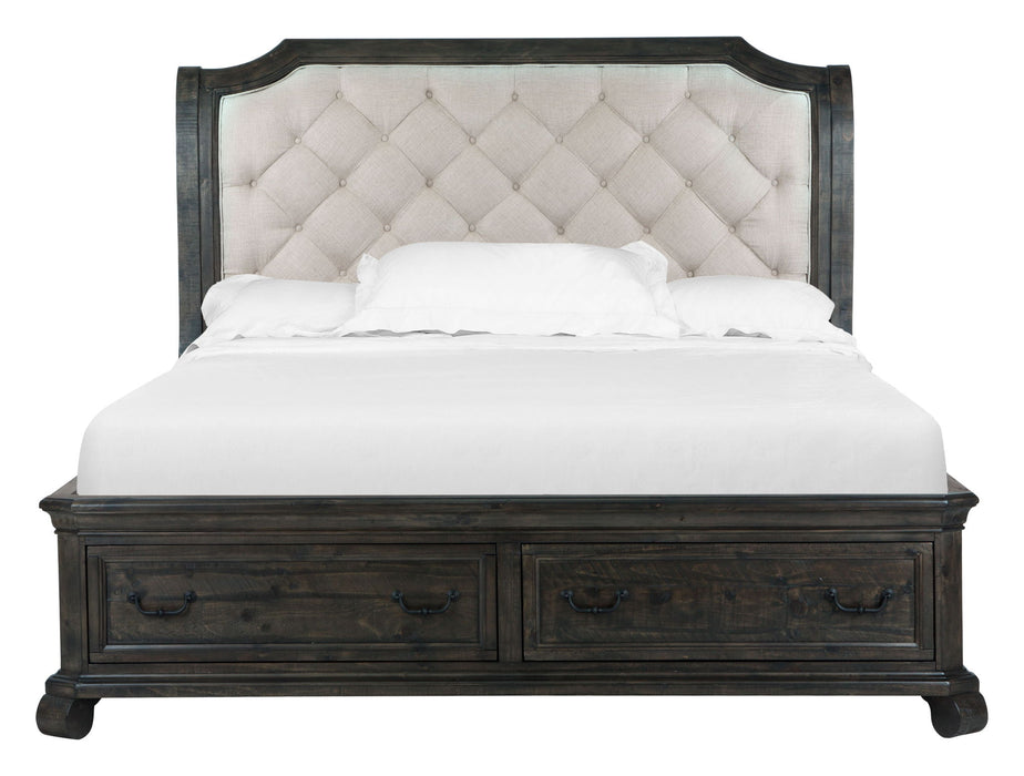 Bellamy - Sleigh Storage Bed Set Magnussen Furniture
