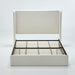 Carmen - Minimalist Upholstered Wingback Bed Frame With High Headboard House & Home Furniture