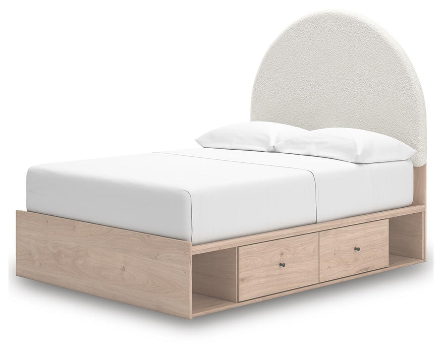 Arloster - Upholstered Panel Bed Signature Design by Ashley®