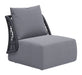 Mekan - Accent Chair - Gray Zuo Modern