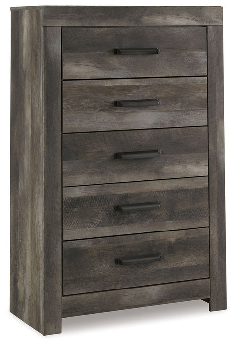 Wynnlow - Five Drawer Chest - Gray Signature Design by Ashley®