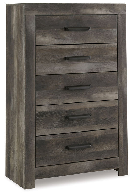 Wynnlow - Five Drawer Chest - Gray Signature Design by Ashley®