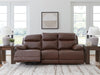 Vonryan - Power Reclining Sofa With Adj Headrest - Tobacco Signature Design by Ashley®