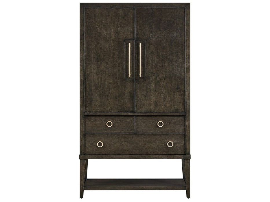 Fenwick - Bar Cabinet - Dark Brown Universal Furniture