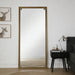 Full Length Mirror With Stand, Floor Standing Dressing - Antique Gold Daily Nest