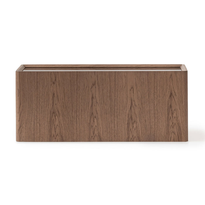 Bristol Point - Sectional Table - Saddle Brown Michael Amini