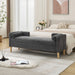 Upholstered Corduroy Flip Top Storage Bench For Living Room Home Essentials