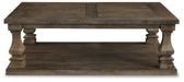 Johnelle - Rectangular Cocktail Table - Gray Signature Design by Ashley®