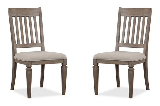 Lancaster - Dining Side Chair With Upholstered Seat (Set of 2) - Dovetail Gray Magnussen Furniture