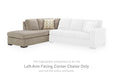 Bridgepoint - LAF Corner Chaise - Stone Signature Design by Ashley®