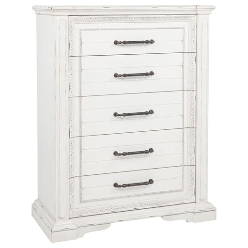 5 Drawer Bedroom Chest Of Drawers - Vintage Furniture Max