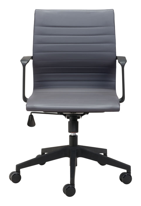Stacy - Office Chair - Dark Gray Zuo Modern