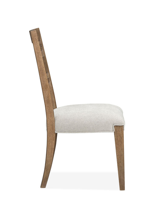 Plum Creek - Upholstered Side Chair With Wood Back (Set of 2) Magnussen Furniture