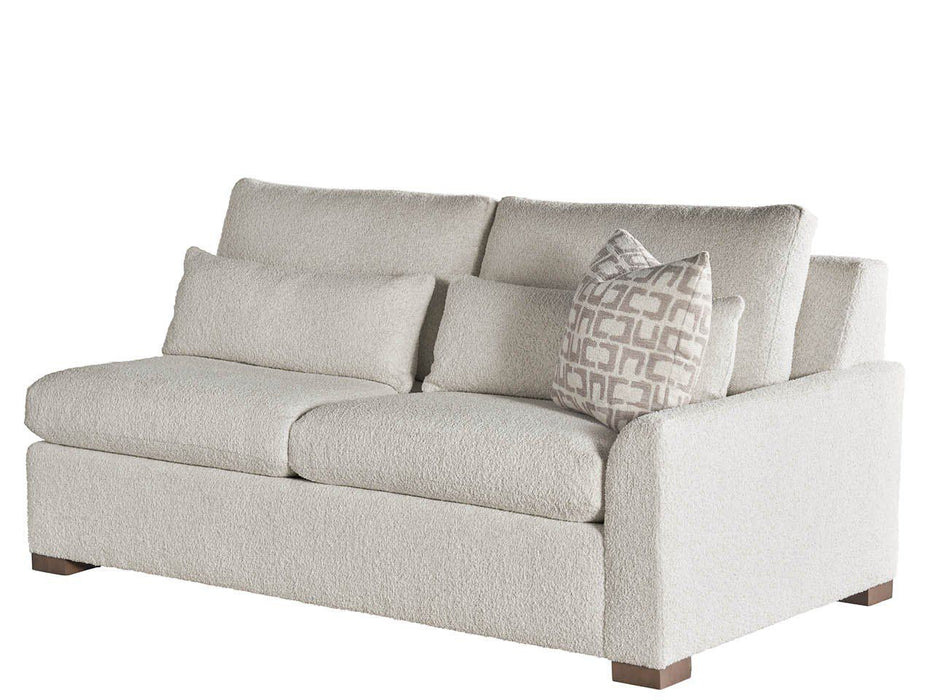Modern U Choose / Luxe - Loveseat RAF, Special Order - White