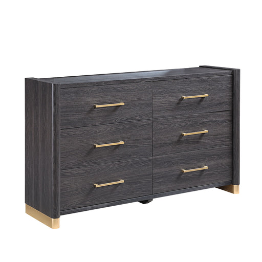 Clifton - 6 Drawer Dresser (Mirror Not Included) - Espresso Matrix Furniture Group