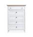 Windmill Harbour - Drawer Chest - White Whisp And Sand Magnussen Furniture