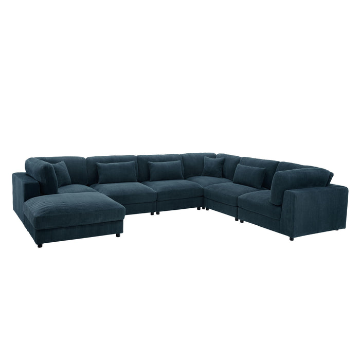 Upholstered Modular Sectional & Custom Configuration Home Essentials