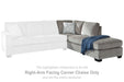 Altari - Raf Corner Chaise - Alloy Signature Design by Ashley®