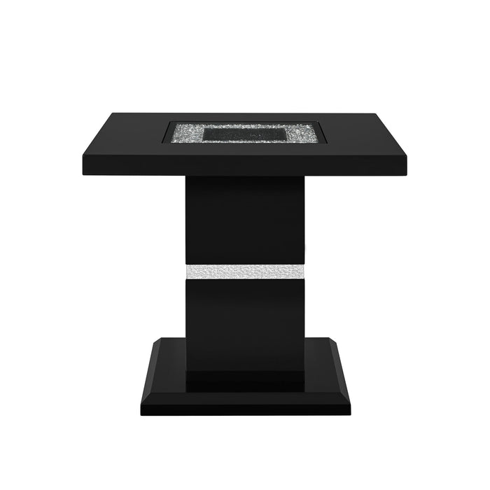 Ariya - End Table - Black Global Furniture USA