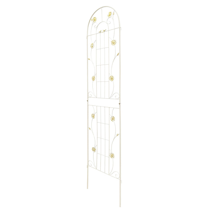Metal Garden Trellis Rustproof Trellis For Climbing Plant Outdoor Flower Support Daily Nest