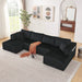 U - Shaped Modular Sectional Sofa For Living Room Home Essentials