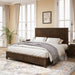 3 Piece Bedroom Set With Bed And 2 Nightstands Home Essentials