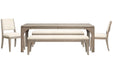 Braelyn - Extendable Rectangular Dining Table Set Magnussen Furniture