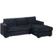 Modern L-Shaped Sectional Sofa Home Essentials