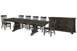 Bellamy - Extendable Rectangular Dining Table Set Magnussen Furniture