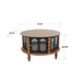 Round 3 Door Storage Coffee Table For Living Room Home Essentials