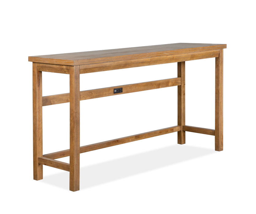 Lindon - Console Sofa Table - Belgian Wheat Magnussen Furniture