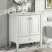 Freestanding Vanity With 1 Drawer & 2 Soft Close Doors With Door Mounted Storage Noble House